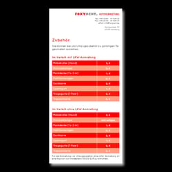 Preis-Flyer