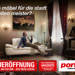 Eröffnungskampagne für Porta in Leipzig