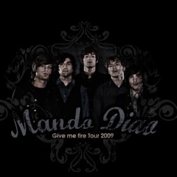 Motiv für die Band Mando Diao