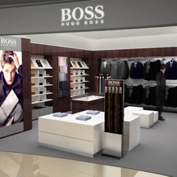 3D Visualisierung Hugo Boss Store Changhi