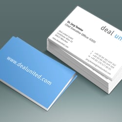 Visitenkarten: deal united