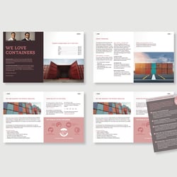 lotus containers – Broschüre