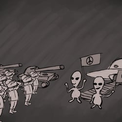 Eigenes Projekt: Sci-Fi-Educational Storyboard