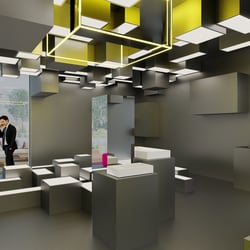 Designkonzept Sanitär-Showroom