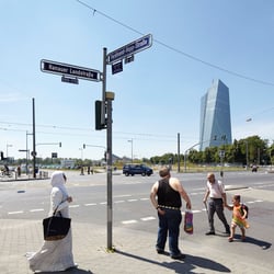 European Central Bank by Coop Himmelblau. Frankfurt, Germany