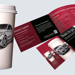Mercedes-Benz Nürnberg Kampagne Werbemittel