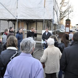 Sprechstunde des Leipziger OBM in Plagwitz