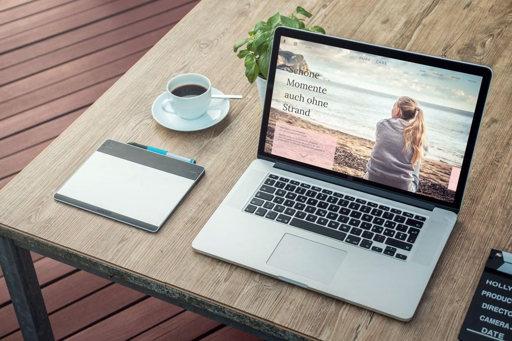 Beauty-Pflege mit neuer WordPress-Website