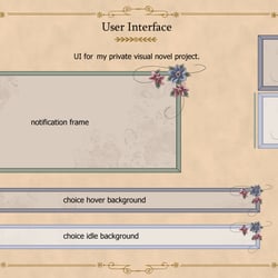 UI – Für einen verworfenen Visual Novel