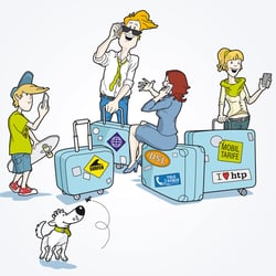 HTPeople am Bahnhof