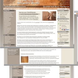 Naturfussboden.com – Webdesign, Programmierung