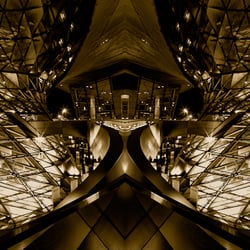 BMW Welt 3 – sepia reflex