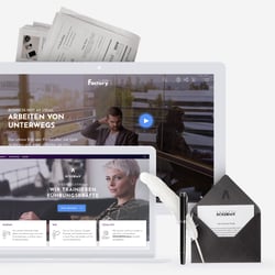 GEDANKENtanken Corporate Design