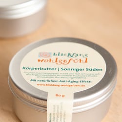 Etikett für Produktdose