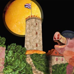 »Vom Turm einer Festung wehten im Laternenlicht die Sparren … Ich hatte die Stadt meiner Träume erreicht.«