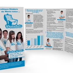 Flyer Bildungspatenschaft ‚Wortschatz‘