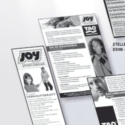 Portfolio Stellenanzeigen