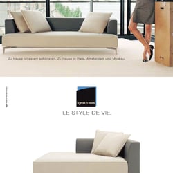 Printanzeige // Sofa Annaba von ligne roset