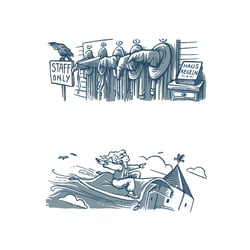 Titel-Illustration für die Website des Events