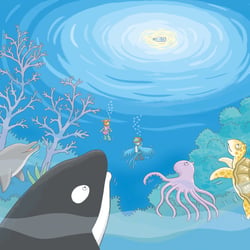 aus „Xenia und der ordentliche Orca“, Ara Verlag