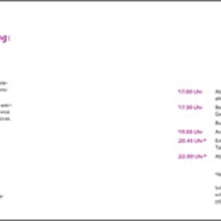 Evonik Fernwärme GmbH – Einladungskarte
