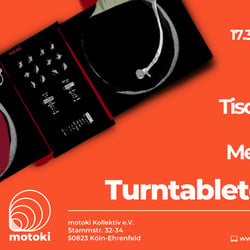 Poster Turntabletennis