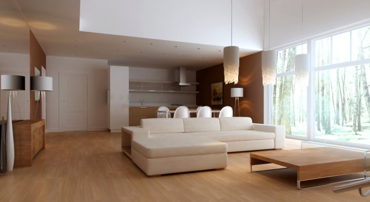 Privathaus-Interieur 1