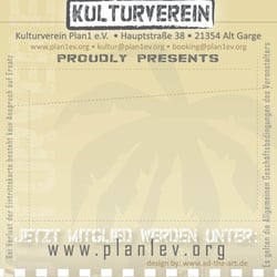 Eintrittskarte – Plan 1