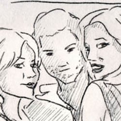 Storyboard zu Szenefilm Thema „Werbefotografie“