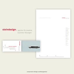 Corporate Design einer Werbeagentur