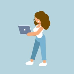 Theda in action – Work