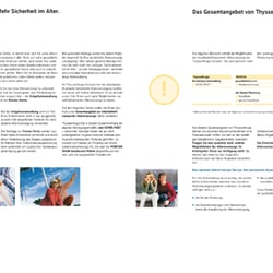 Broschüre Möglichkeiten der Altersvorsorge