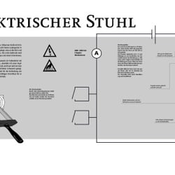 Infografik „Elektrischer Stuhl“