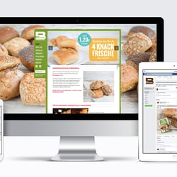 Neuer Webauftritt und Social Media Posts