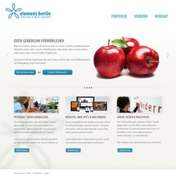 Webdesign – element berlin
