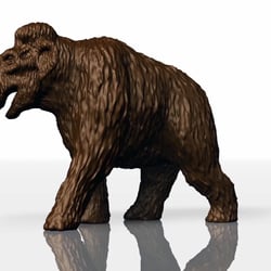 Das virtuelle 4-Meter-Mammut in 3D