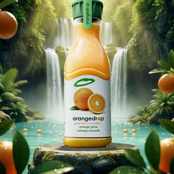 Orange Juice CGI Add