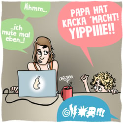Papa-hat-kacka-gemacht