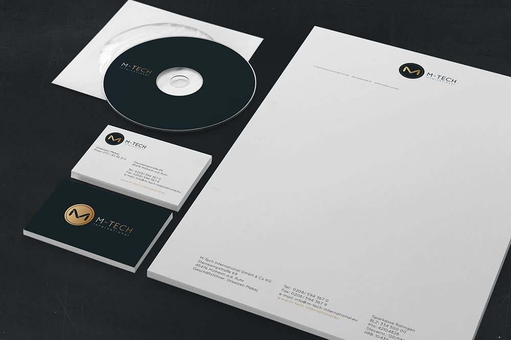 Projekt M-Tech Corporate Design