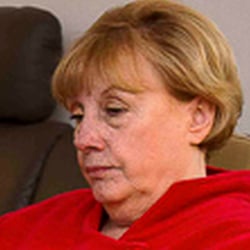 - merkel impossible –  wohnzimmer mit puschelpuschen