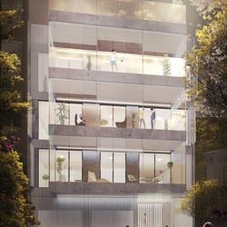 Architekturvisualisierung – Mehrfamilienhaus