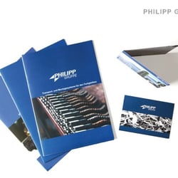 Portfolio Philipp Gruppe: CI Katalog und Prospektweiterentwicklung