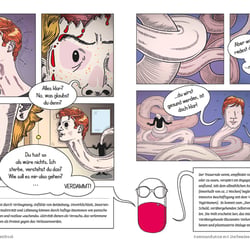 graphic textbook – Kommunikation in der Palliativmedizin – Beispielseite