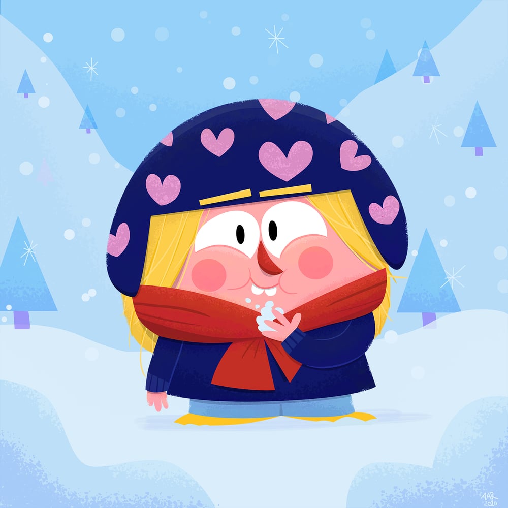 Eating Snow