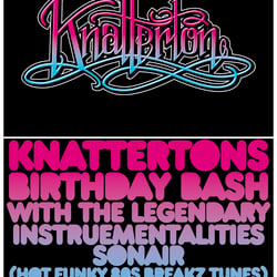 Flyer für Nik Knatterton´s Geburtstagssause
