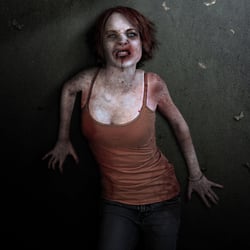 Zombie In The Alley