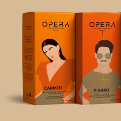 Dank der stylischen Illustrationen von Hanna und Madiwaso haben wir vier coole Teesorten designt.