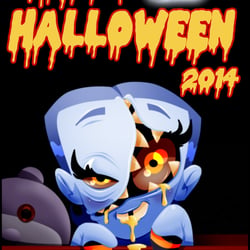 Kleiner Halloween geist