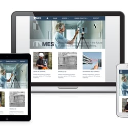 Webdesign für MES – Modern Engineering Systems