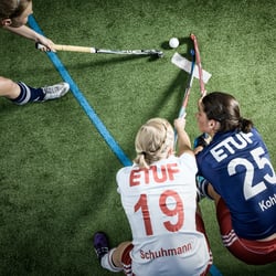 Peoplefotografie  Sportfotografie Hockey Damenhockey Feldhockey